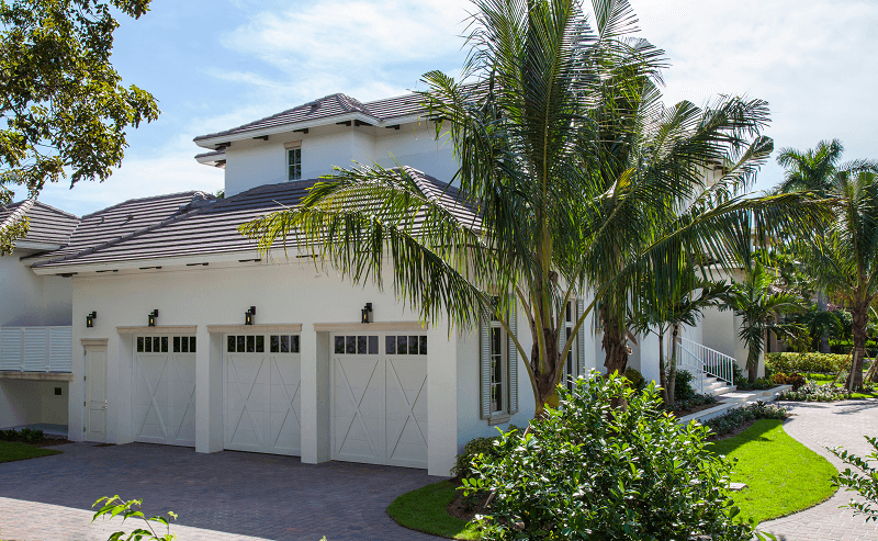 Haas garage door example 2 in Naples FL